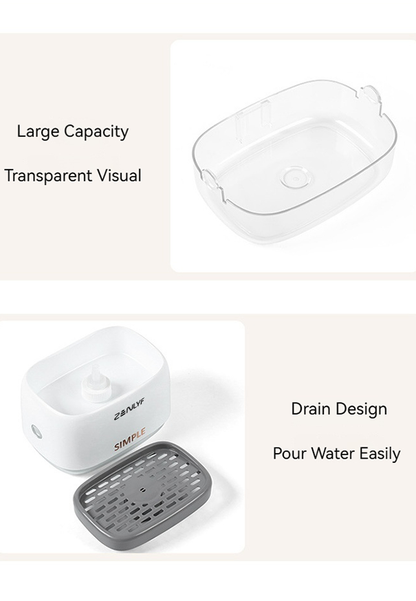 Zenlyf Premium Dishwashing Liquid Dispenser with Sponge Holder for Kitchen Sink